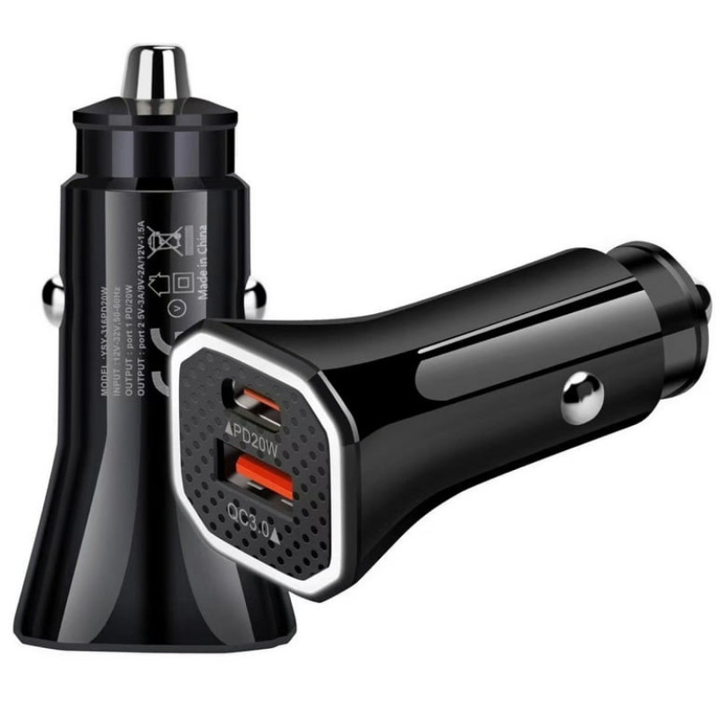 شارژر فندکی 38 وات دو پورت هاگوجو مدل SD2670