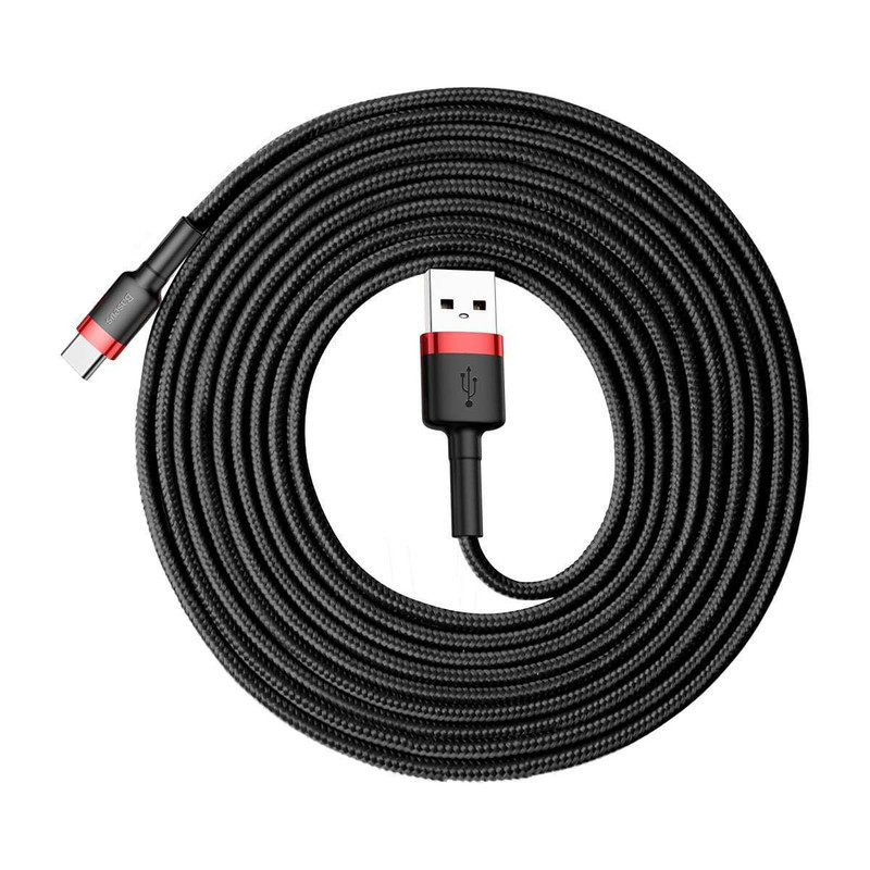 کابل تبدیل USB به USB-C باسئوس مدل CATKLF-U09 Cafule طول 3 متر