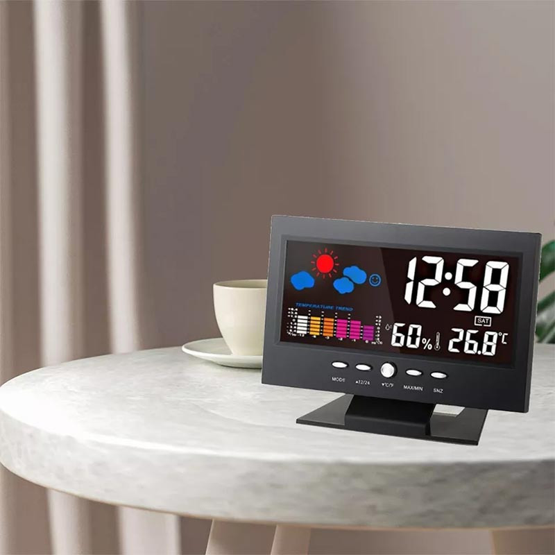 ساعت رومیزی  مدل دیجیتال کد 8082T