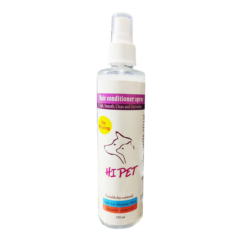 اسپری گره باز کن و نرم کننده مو سگ و گربه هایپت مدل Anti hair knot حجم 250 میلی لیتر