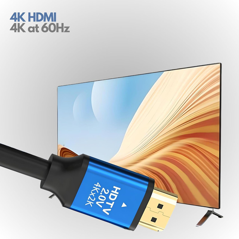 کابل HDMI 4K مدل HD 2V Premium طول 3 متر