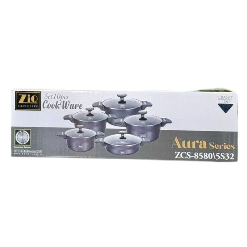 سرویس پخت و پز 10 پارچه زیو مدل ZCS-8580