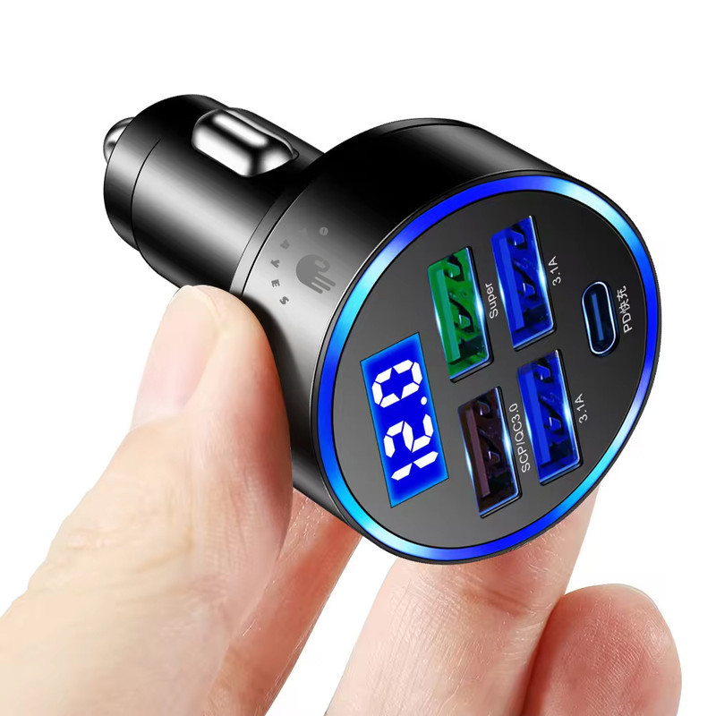 شارژر فندکی 35 وات اکی یس مدل USB3QC3PD1