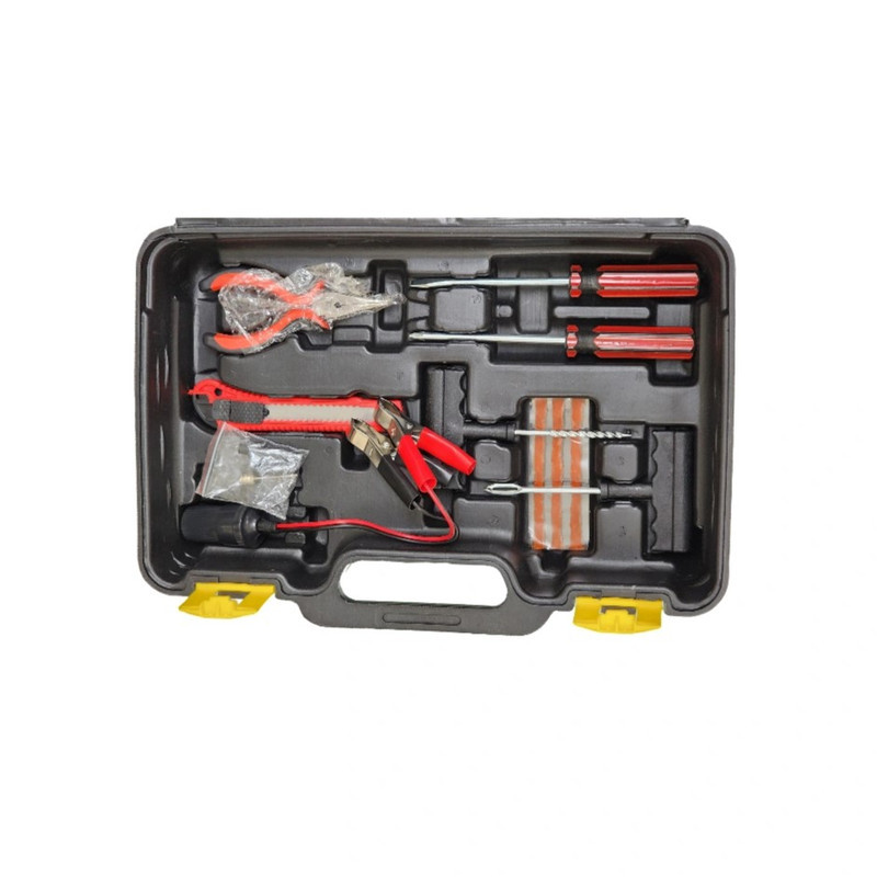کمپرسور باد فندکی رویال مکس کد CAR AIR COMPRESSOR مجموعه 16عددی
