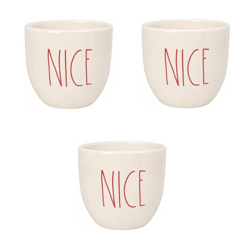 پیاله رائی دون مدل NICE بسته ۳ عددی