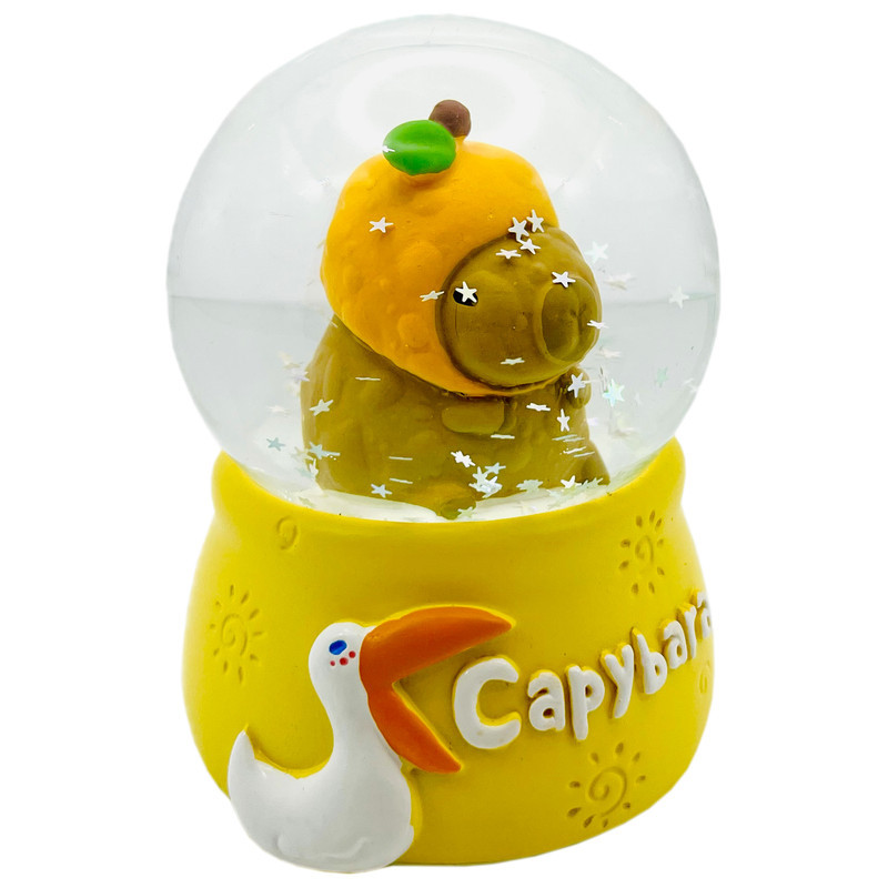 گوی مدل چراغدار Capybara طرح کوالا هویج عاشق کد D1623.11.S600