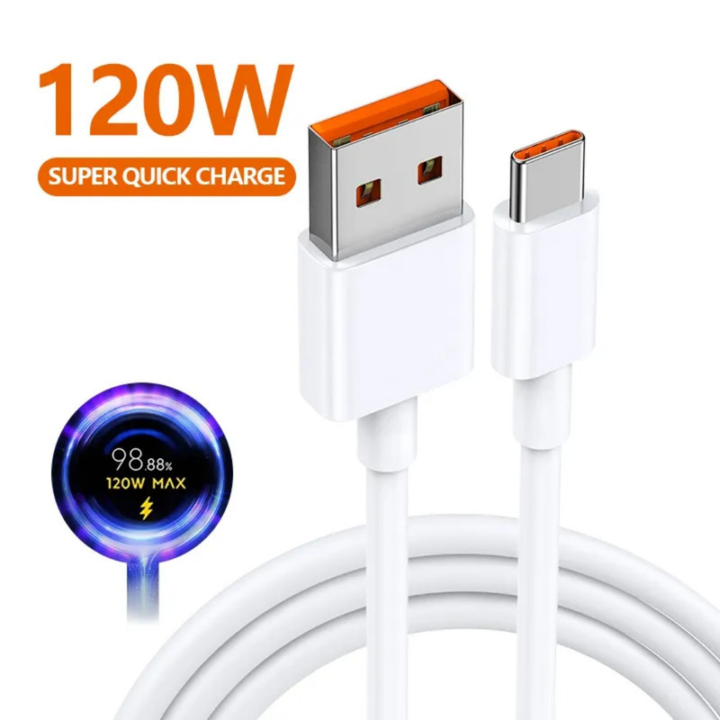 کابل تبدیل USB به USB-C سمگپرس مدل mi Turbo Charger به طول 1 متر