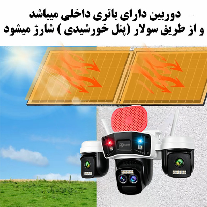 دوربین مداربسته تحت شبکه اوکم مدل TZ10