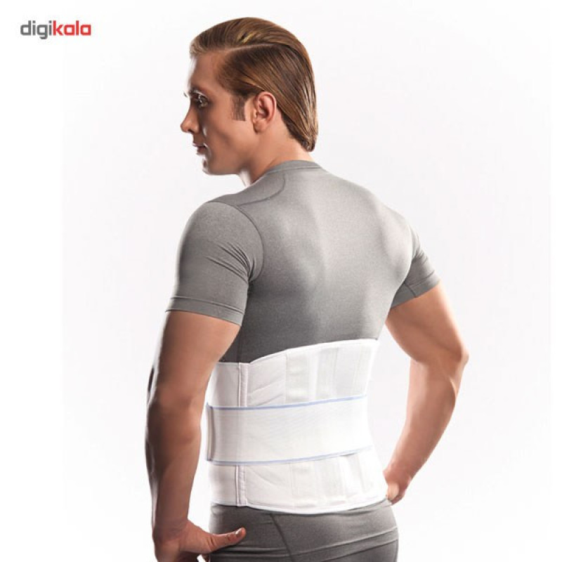 کمربند طبی پاک سمن مدل With Polyethylene Soft Bar سایز کوچک