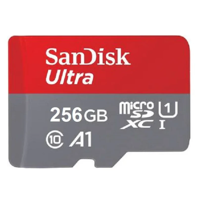 کارت حافظه microSDXC سن دیسک مدل Ultra A1 کلاس 10 استاندارد UHS-I سرعت 120MBps ظرفیت 256 گیگابایت