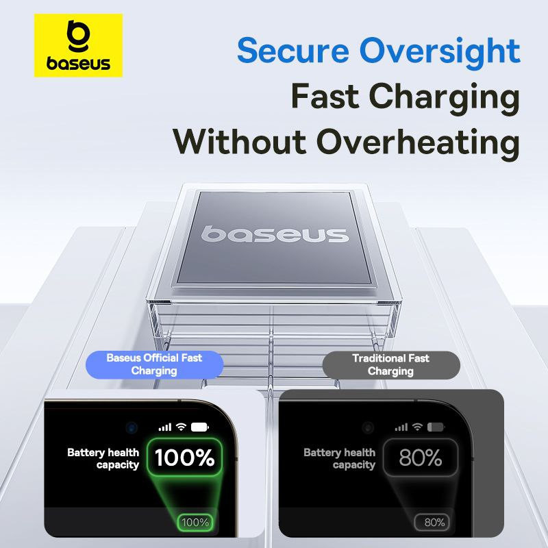 کابل تبدیل USB-C به لایتنیگ بیسوس مدل Display 2 Fast Charging طول 2 متر