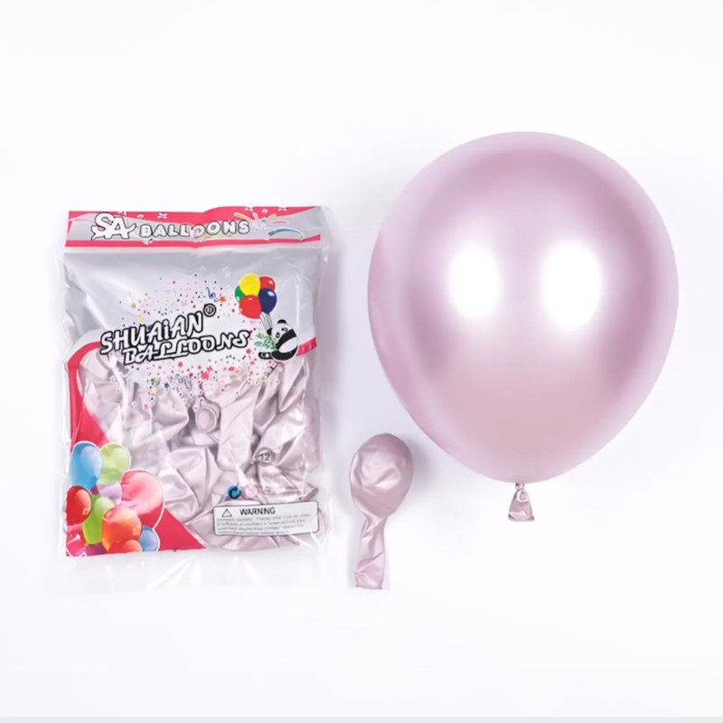 بادکنک کروم مدل CH01 بسته 25 عددی