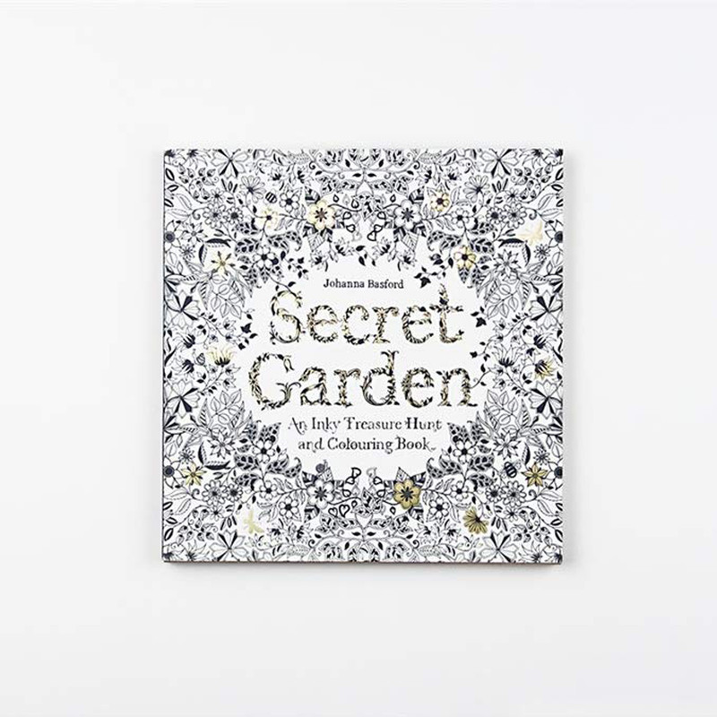 دفتر رنگ آمیزی مدل Secret Garden