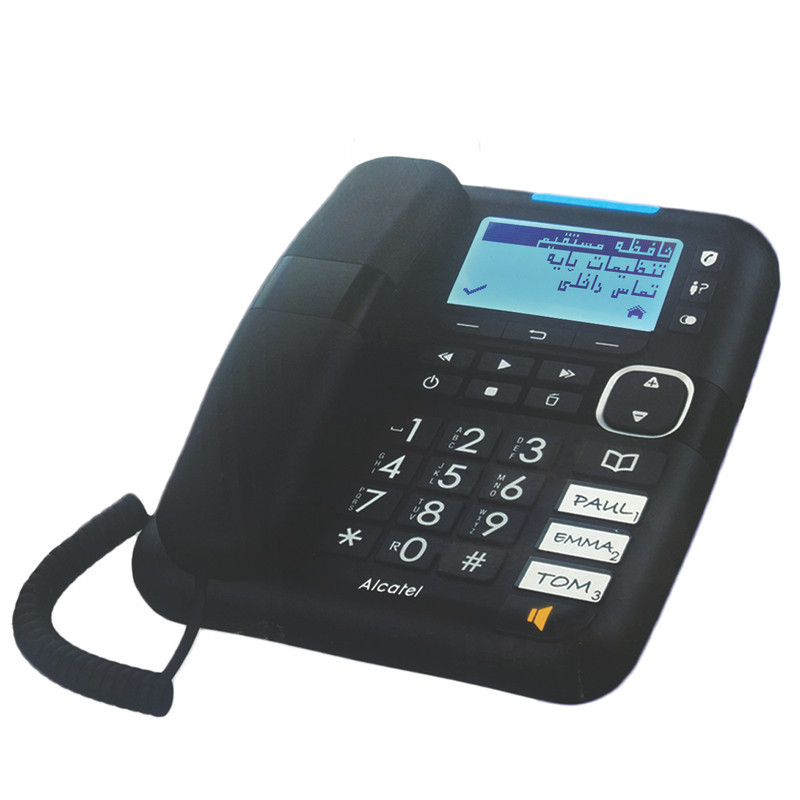 تلفن با سیم آلکاتل مدل XL785 Combo Voice FR به همراه 1 عدد گوشی بی‌ سیم