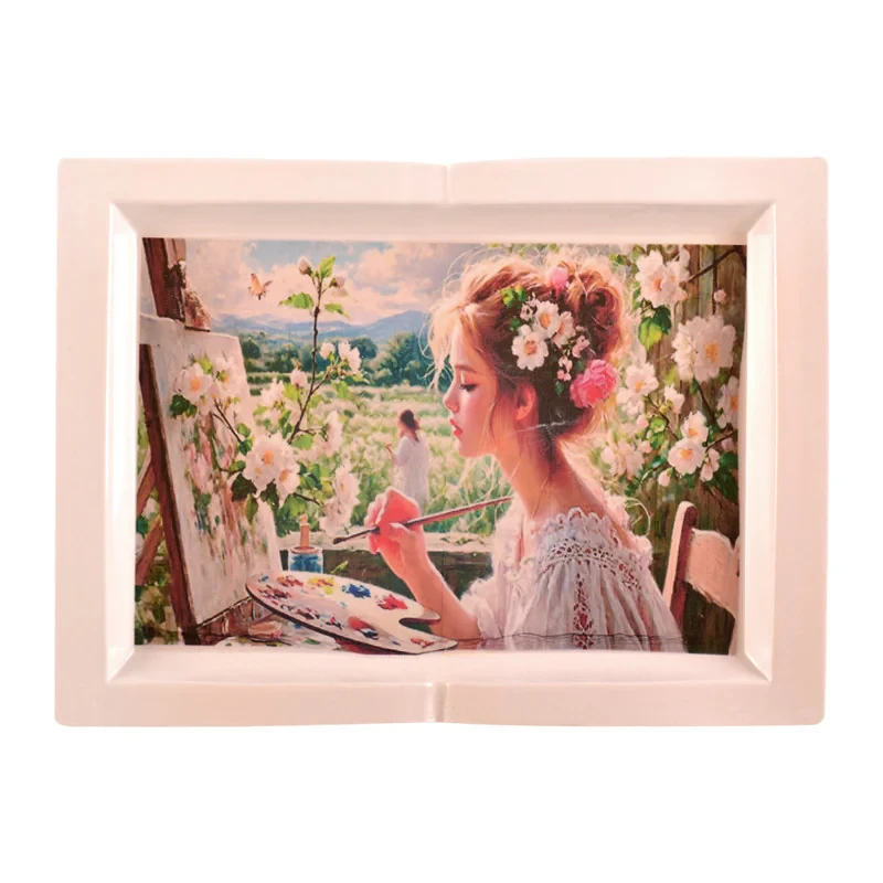سینی مدل الگانت کوچک نقاش سایز 22×31 سانتی متر
