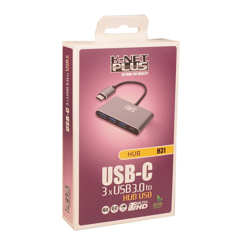 مبدل Type C به USB 3.0 کی نت پلاس مدل KP-HUCMH3102