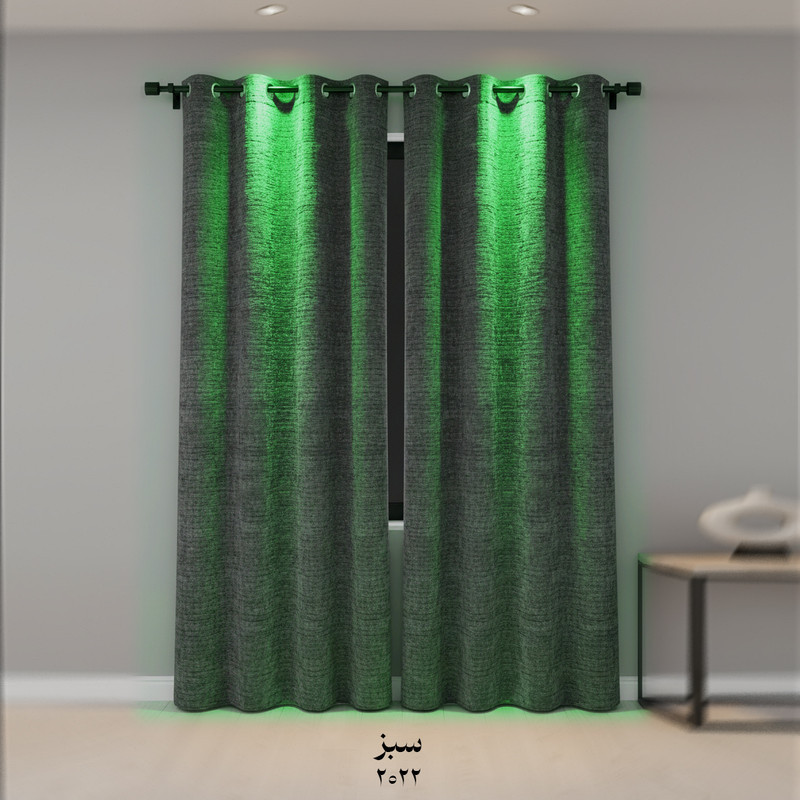 والان پرده مدل مخمل سایز 280x140 سانتی‌متر