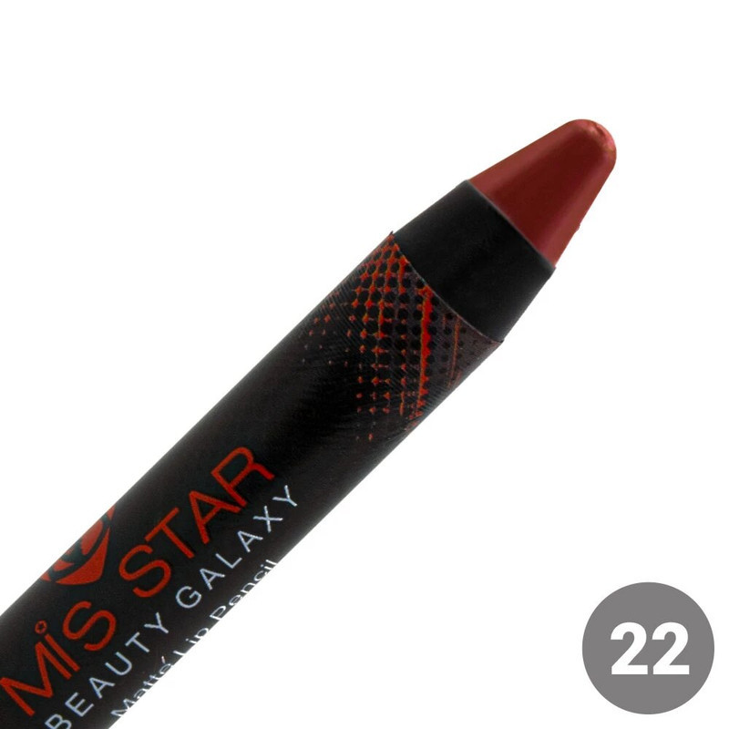 رژ لب مدادی میس استار شماره 22