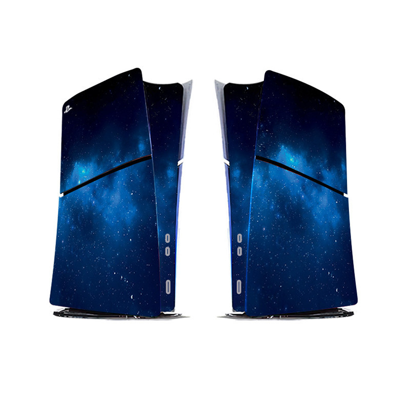 برچسب کنسول بازی پلی استیشن5 اسلیم دیجیتال توییجین وموییجین مدل space 03 مجموعه6 عددی