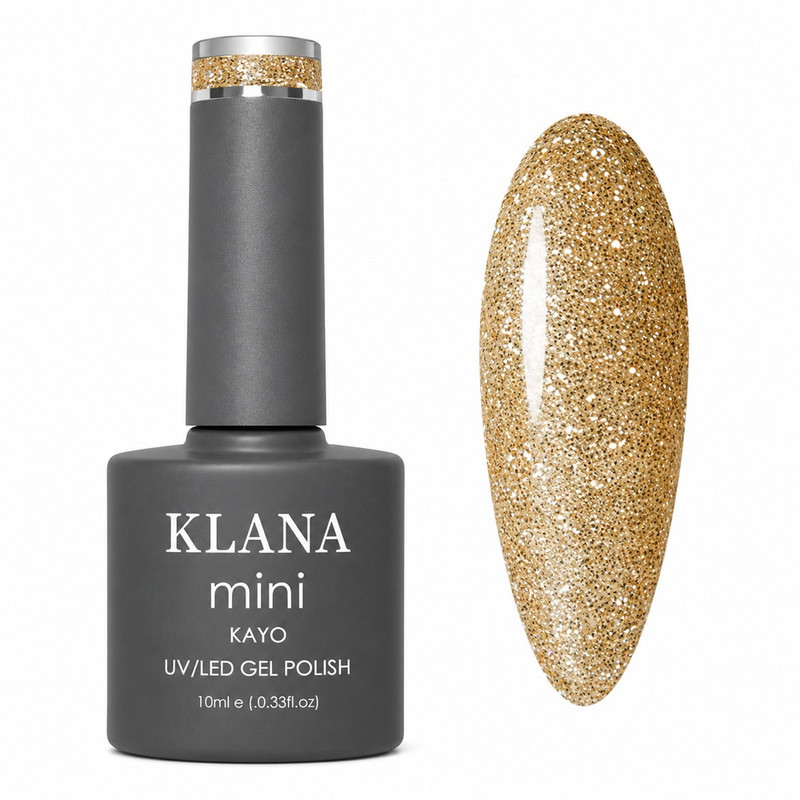 لاک ژل ناخن براق کلانا مدل دیسکوژل شماره 0006
