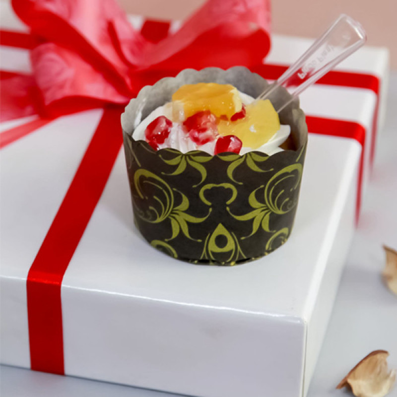 کپسول کاپ کیک مدل مافین کوچک بسته 40 عددی