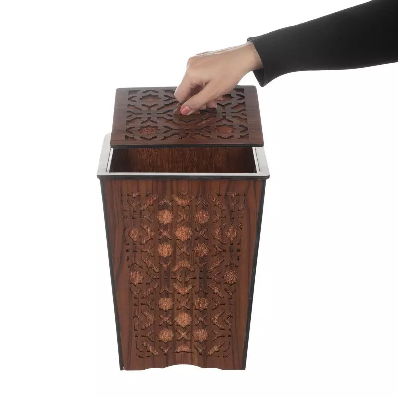 ست سطل و جای دستمال کاغذی کد 034b