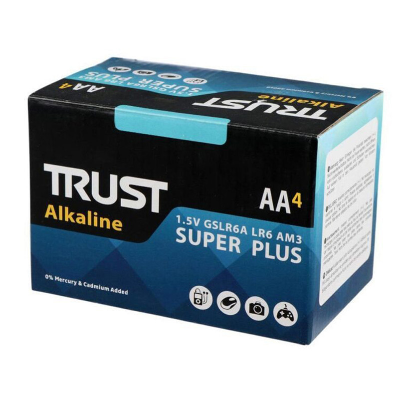 باتری قلمی تراست مدل Alkaline Super Plus بسته 40 عددی