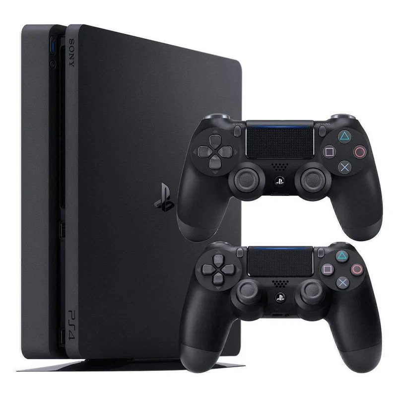 کنسول بازی سونی مدل Playstation 4 Slim کد Region 2 CUH-2200A ظرفیت 500 گیگابایت به همراه دسته اضافه