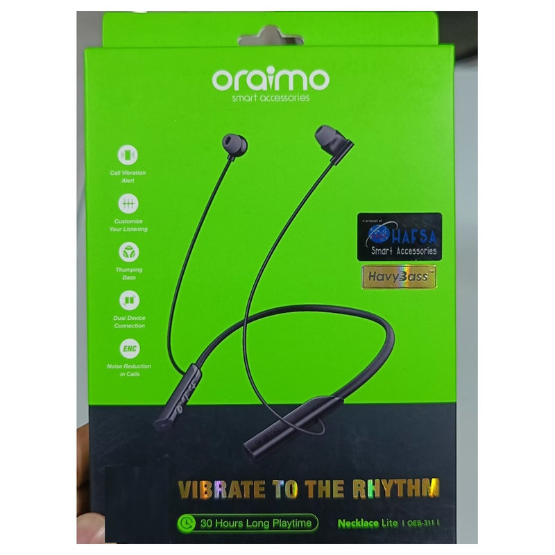 هدفون بلوتوثی اُرایمو مدل ALB NECKLACE  LITE OEB  311