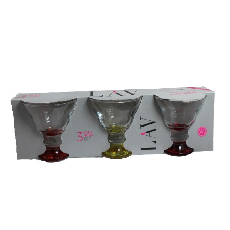 بستنی خوری لاو مدل ORN319 PT068 مجموعه 3 عددی