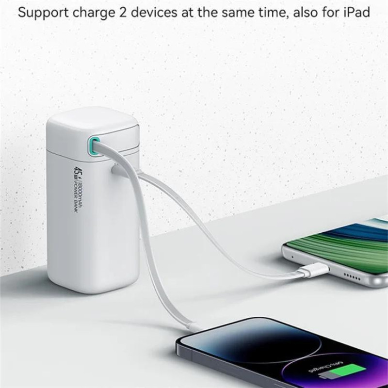 پاوربانک یوسمز مدل CD216 ظرفیت 18000 میلی آمپر ساعت