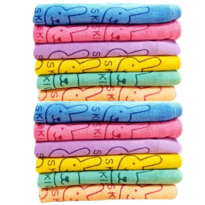 دستمال آشپزخانه طرح خرگوشی مدل MEF1 بسته 12 عددی