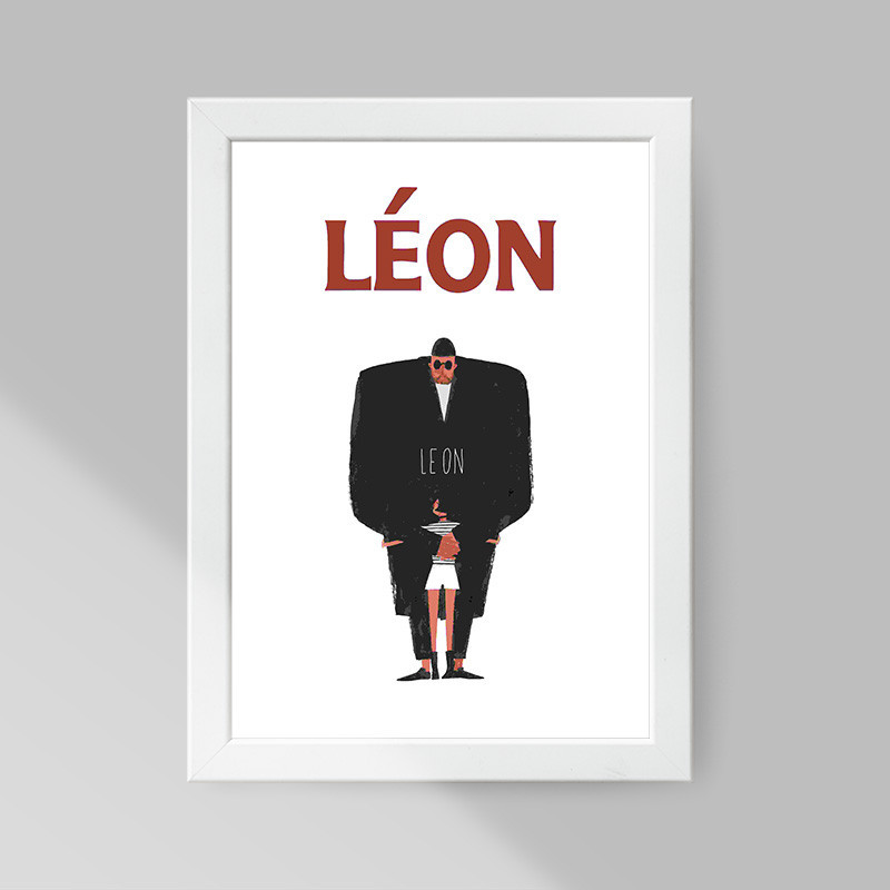 تابلو صبا طرح مدل Leon the professional کد sw