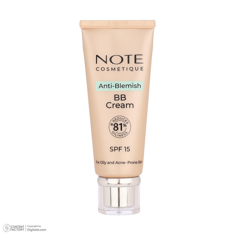 کرم پودر BB مایع spf 15 نوت مدل A-B شماره 04 مناسب برای پوست چرب حجم 30 میلی‌لیتر