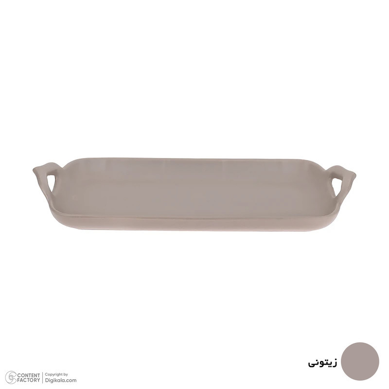 دیس سرامیکی بومی مدل کباب خوری مستطیل