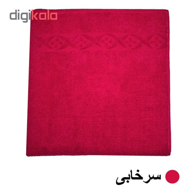 حوله حمام ام آ ام کد 003 سایز 75*125 سانتی متر
