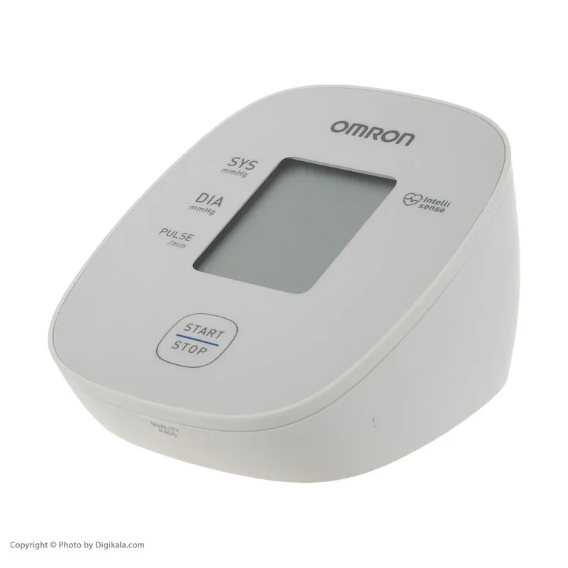 فشارسنج بازویی دیجیتال امرن مدل M1 Basic با سایز کاف 22 تا 32 سانتی‌متر، نمایشگر LCD، اندازه‌گیری فشار خون و ضربان قلب، نشانگر آریتمی، منبع تغذیه باتری قلمی AA و قابلیت ذخیره نتیجه آخرین تست