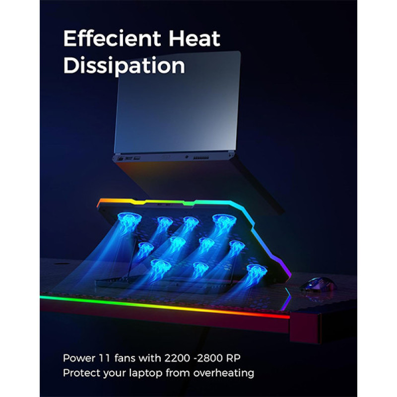 پایه خنک کننده  لپ تاپ مدل RGB-A21