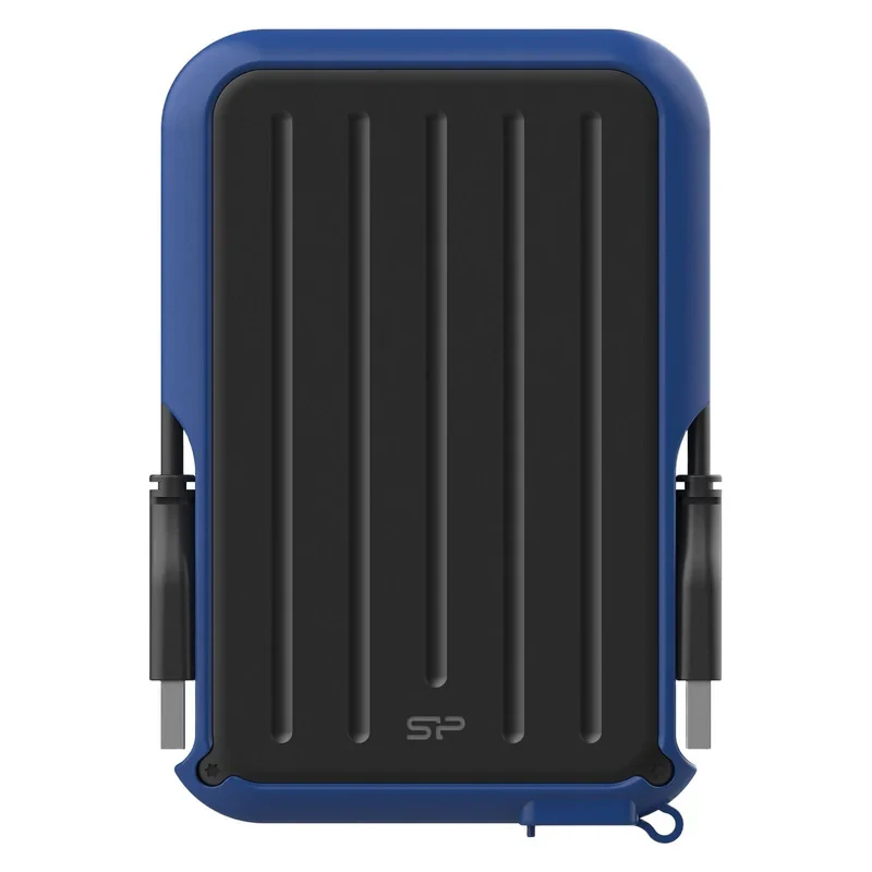 هارد اکسترنال سیلیکون پاور مدل Armor A66 ظرفیت یک ترابایت دارای رابط USB Type-A 3.2