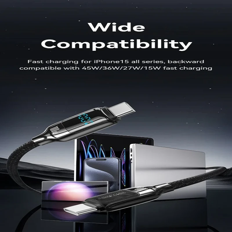 کابل USB-C یوسمز مدل SJ742 طول 1.2 متر