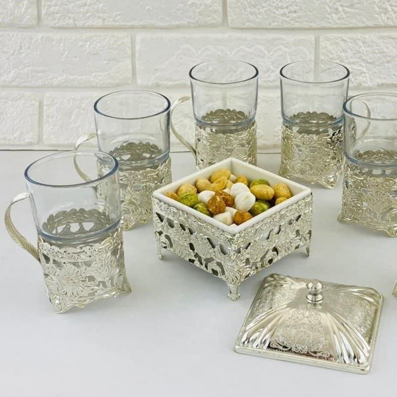 سرویس چای خوری 7 پارچه دیانا مدل 1610S