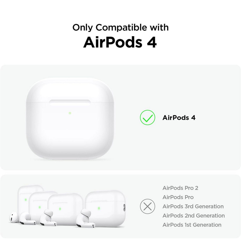 کاور هاپلایت مدل Clear Transparent HL مناسب برای کیس اپل AirPods 4