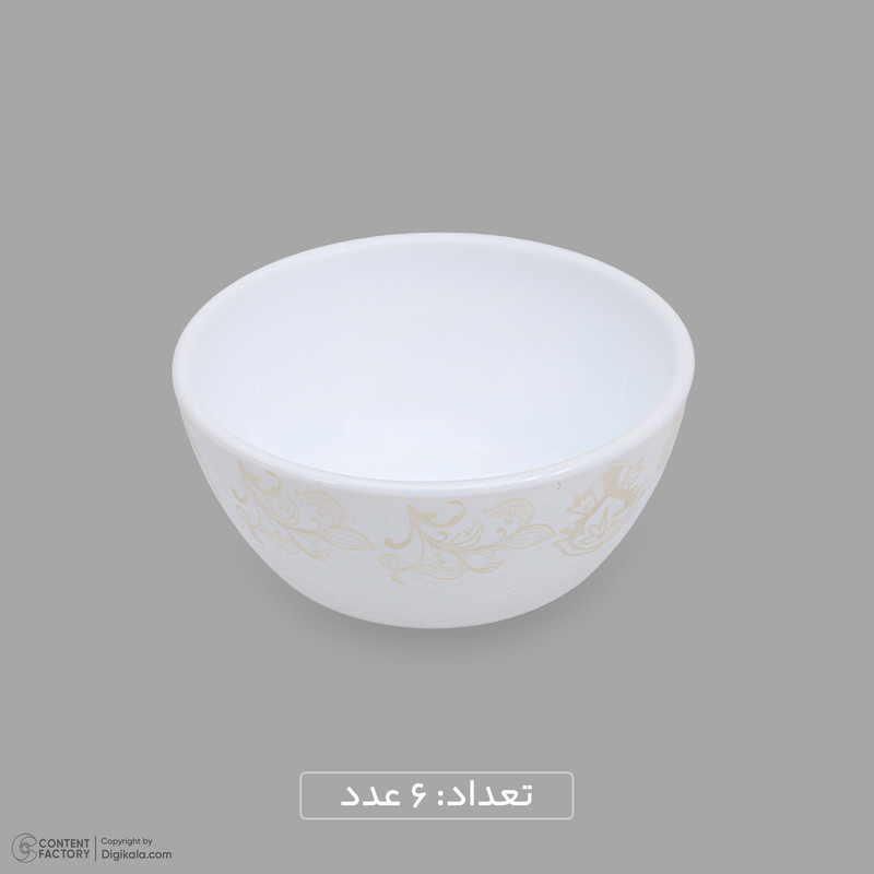 سرویس غذاخوری اوپال 26 پارچه 6 نفره دینو مدل  ورژن 2 کد 26012