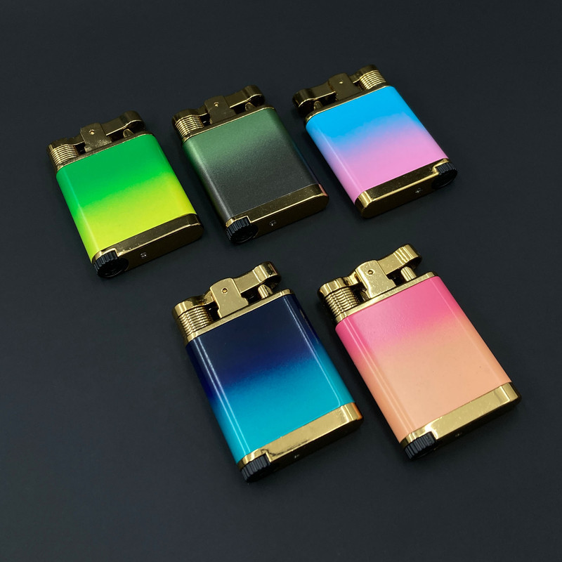 فندک  مدل دکمه ای طرح گردینت کد DKD-1368