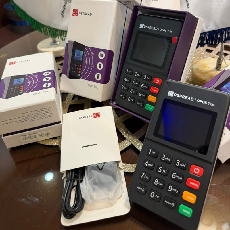 کارتخوان سیار دی اس پی رید مدل QPos-Trio