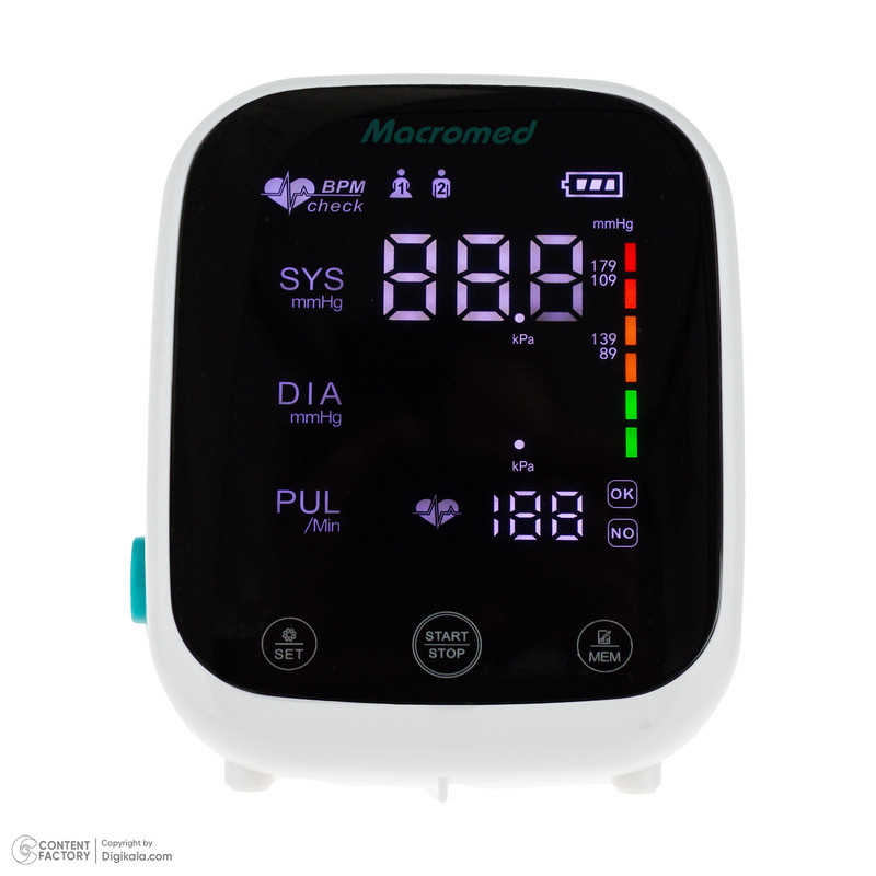 فشارسنج بازویی دیجیتال ماکرومد مدل AES-U331