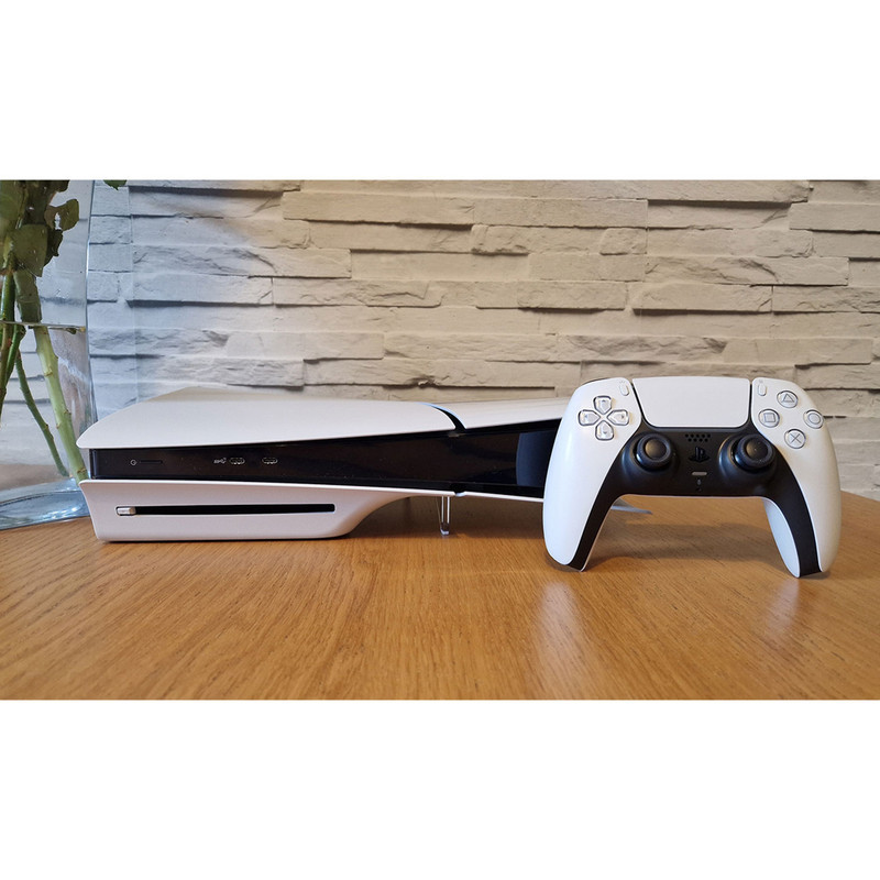 کنسول بازی سونی مدل PlayStation 5 Slim ظرفیت 1 ترابایت ریجن CFI-2116 اروپا به همراه دسته اضافی و پایه شارژر