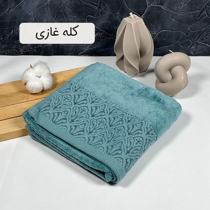 حوله دست و صورت هیرو طرح کاریزما سایز 40×75 سانتی متر