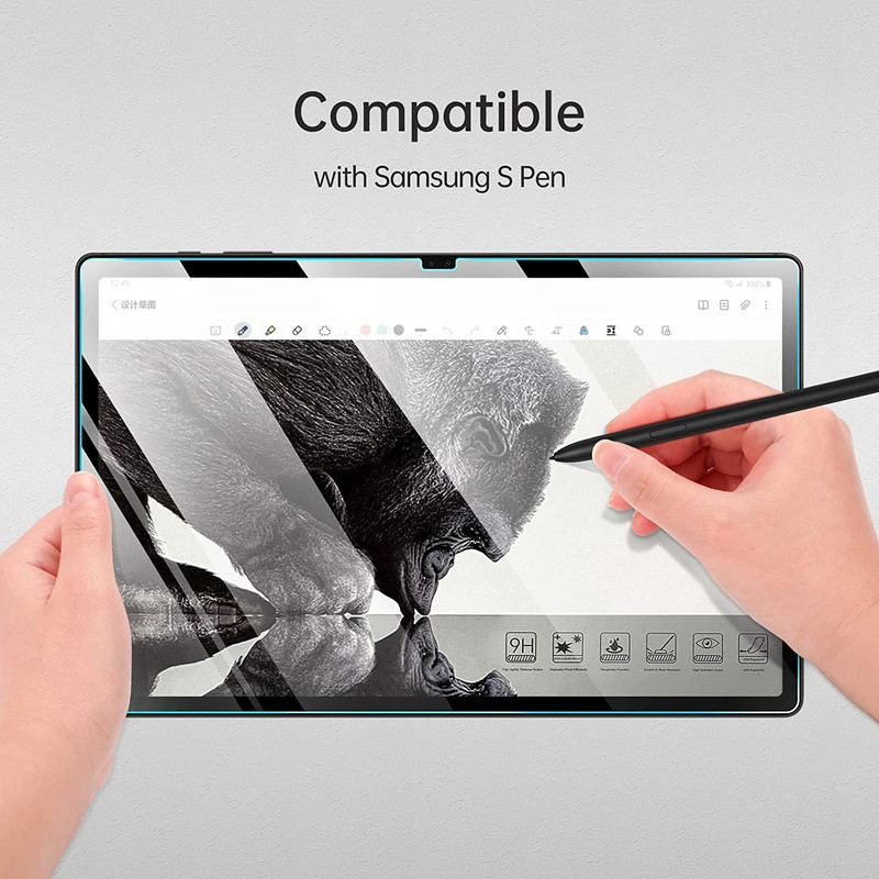 محافظ صفحه نمایش بادیگارد مدل TabG مناسب برای تبلت سامسونگ Galaxy A9 Plus 11