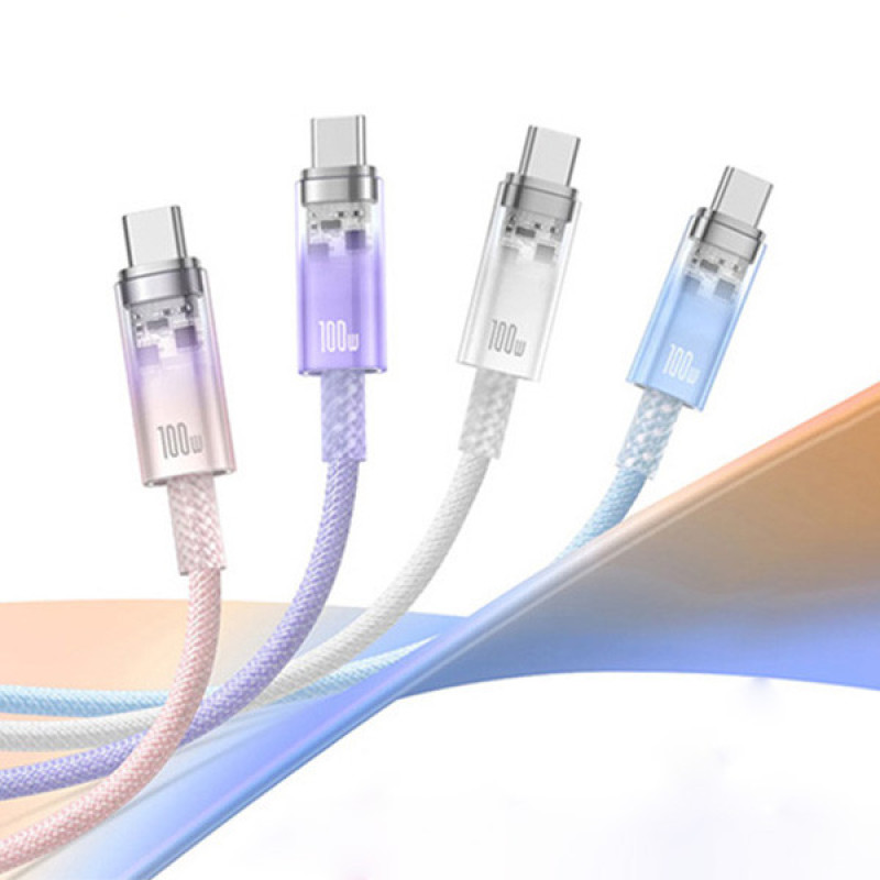 کابل تبدیل USB-C بیسوس مدل P10319703221-01 طول 200 سانتی متر
